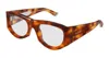 Gucci 1917s Acetate Rectangular Optical Frames In Brown