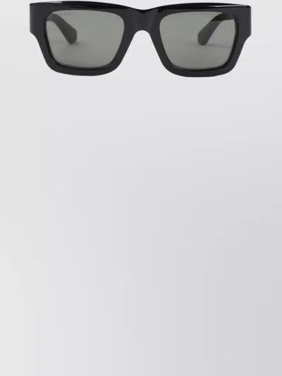 Gucci Sunglasses Acetate Bi-layer Temples In Black