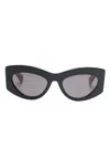 Gucci Cat-eye Sunglasses In Black