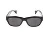 Gucci Mens Square Sunglasses In Black