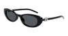 Gucci Black-black-grey Injectate Sunglasses In Black
