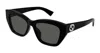 Gucci Grey Cat Eye Ladies Sunglasses Gg1844sa 001 55 In Black
