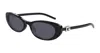 Gucci Black-black-grey Injectate Sunglasses In Black