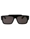 Gucci Rectangle-frame Sunglasses In Black