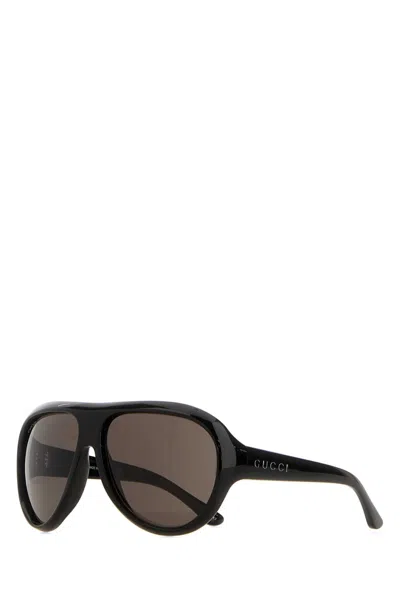 Gucci Black Acetate Sunglasses