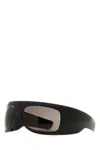 Gucci Occhiali Da Sole In Acetato Nero Donna In Black