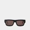 Gucci Sunglasses  - Acetate - Black In Black