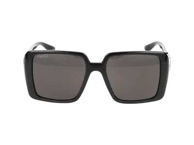 Gucci Sunglasses In Black Black Grey