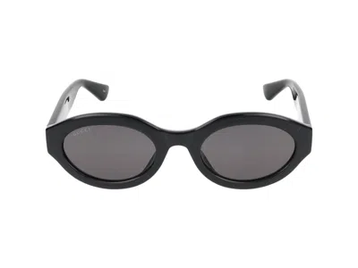 Gucci Sunglasses In Black Black Grey