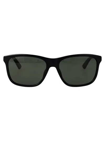 Gucci Sunglasses In Black-black-grey