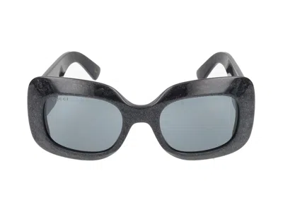 Gucci Sunglasses In Black Black Grey
