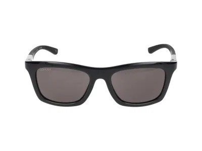 Gucci Sunglasses In Black Black Grey