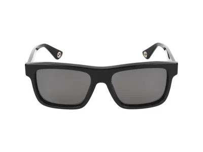 Gucci Sunglasses In Black Black Grey