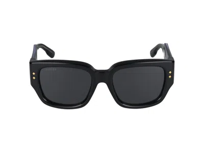 Gucci Sunglasses In Black Black Grey