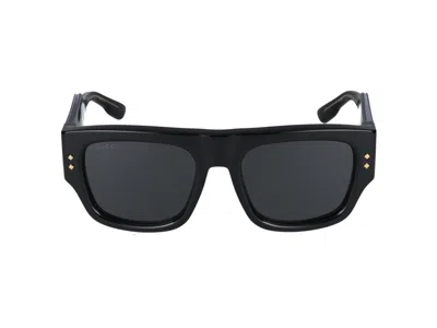Gucci Sunglasses In Black Black Grey