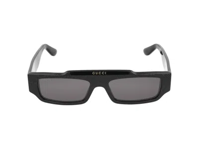 Gucci Sunglasses In Black Black Grey