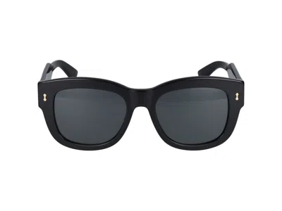 Gucci Sunglasses In Black Black Smoke