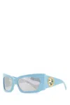 Gucci Women Light-blue Acetate Sunglasses In Blue