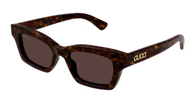 Gucci Sunglasses In Brown