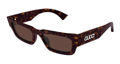 Gucci Sunglasses In Brown