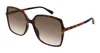 Gucci Gg0544s008 Havana Havana Brown In Brown