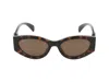 Gucci Womens Brown Gg1691s Cat Eye-frame Acetate Sunglasses In Brown