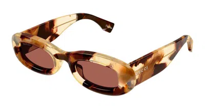 Gucci Sunglasses In Brown