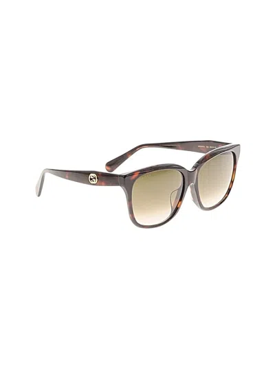 Pre-owned Gucci Sunglasses In Brown