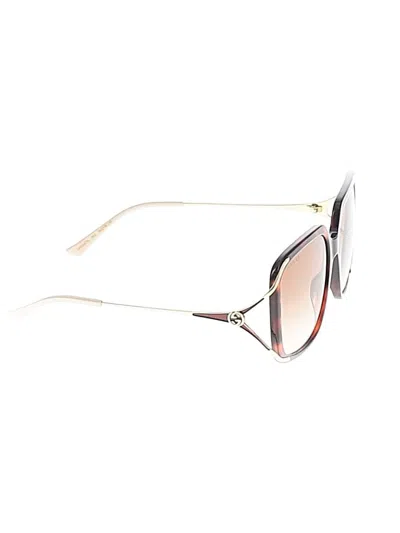 Pre-owned Gucci Sunglasses In Brown