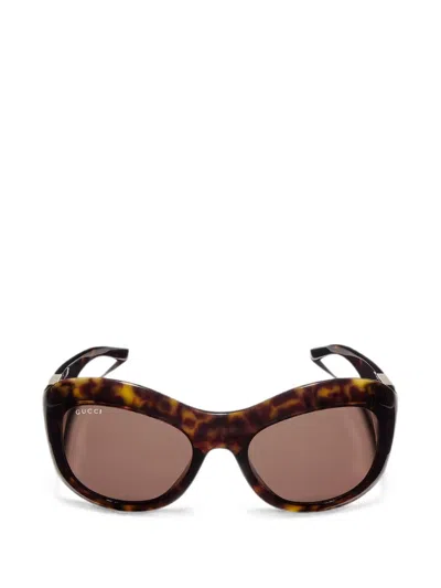 Gucci Sunglasses In Brown