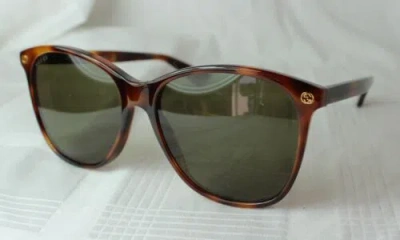 Pre-owned Gucci Sunglasses Gg 0024 002 In Brown