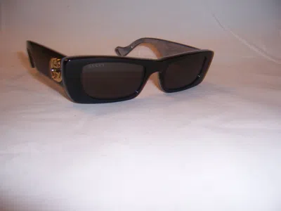 Pre-owned Gucci Sunglasses Gg 0516s 001 Black/gray Authentic 0516
