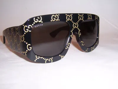 Pre-owned Gucci Sunglasses Gg 0983s 004 Black/gray 59mm Authentic 0983