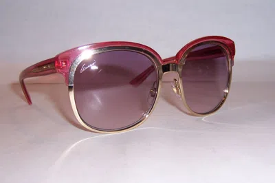 Pre-owned Gucci Sunglasses Gg 4241/s Eyr-9r Gold/pink Authentic In Purple