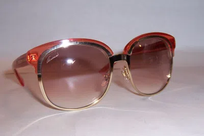 Pre-owned Gucci Sunglasses Gg 4241/s Eyu-f5 Gold / Rose Mirror Authentic In Pink