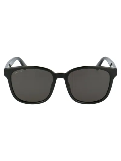Gucci Gg0637sk Sunglasses In 001 Black Black Grey