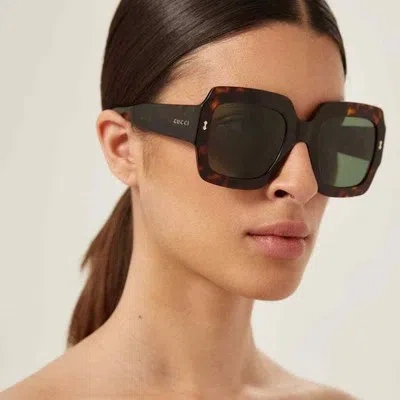 Pre-owned Gucci Sunglasses Gg1111s 002 Authentic In Brown