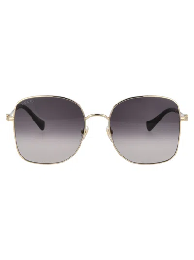 Gucci Sunglasses Gg1143 S 001 In Blue