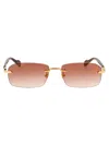 Gucci Sunglasses Men Yellow In Gold