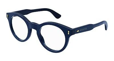 Pre-owned Gucci Sunglasses Gg1266o 002 Blu Man