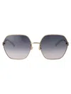 Gucci Gg1285sa Sunglasses In Gold