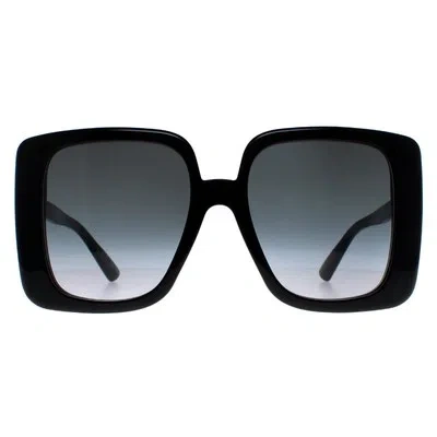 Pre-owned Gucci Sunglasses Gg1314s 001 Black Gray