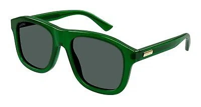 Pre-owned Gucci Sunglasses Gg1316s 004 Green Green Man