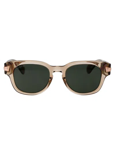 Gucci Sunglasses Gg1518 S 004 In Brown