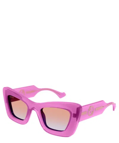 Gucci Gg Plastic Cat-eye Sunglasses In Crl