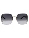 GUCCI GUCCI GEOMETRICAL SUNGLASSES GG1562 S 001