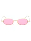 Gucci Eyewear Rectangular Frame Sunglasses