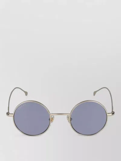Gucci Sunglasses Gg1649s 006 Metal Frame Round In Silver