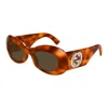 Gucci Gg1696s 002 In Brown