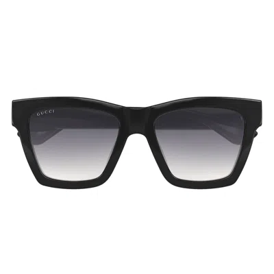 Gucci Sunglasses Gg1714 S 001 Black/gray Women In Purple